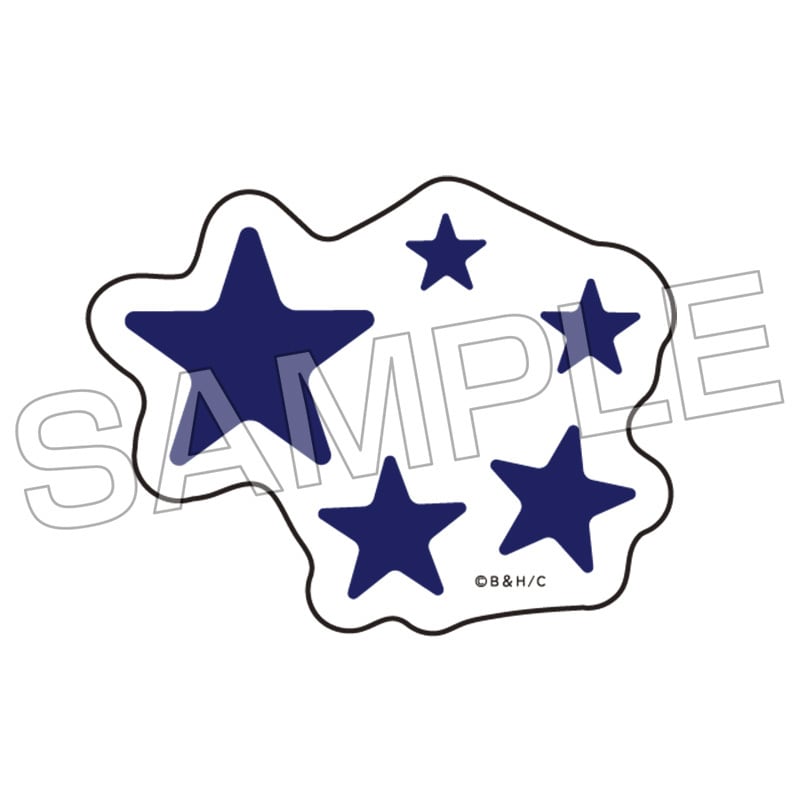 ฤทธิ์หมัดดาวเหนือ - สติกเกอร์โลโก้ กลุ่มห้าดาราแห่งดาวใต้