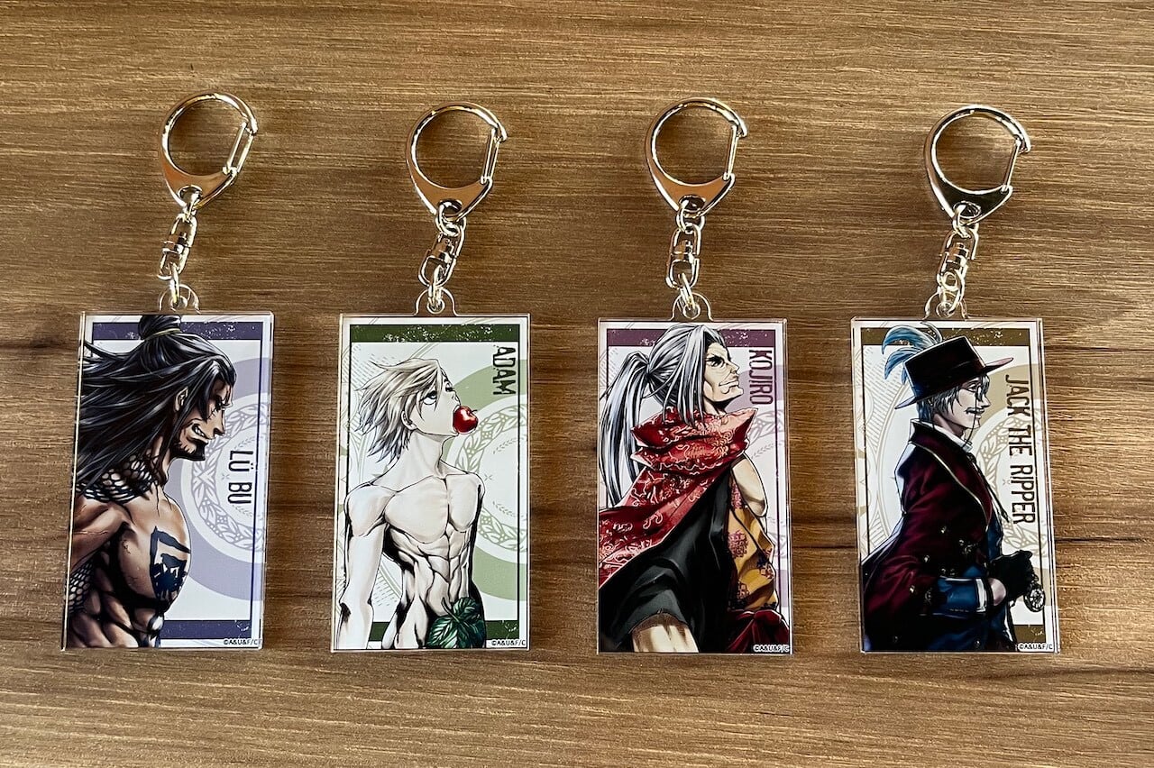 มหาศึกคนชนเทพ - พวงกุญแจอะคริลิค【มนุษย์】※สินค้าสุ่ม <4 แบบ>