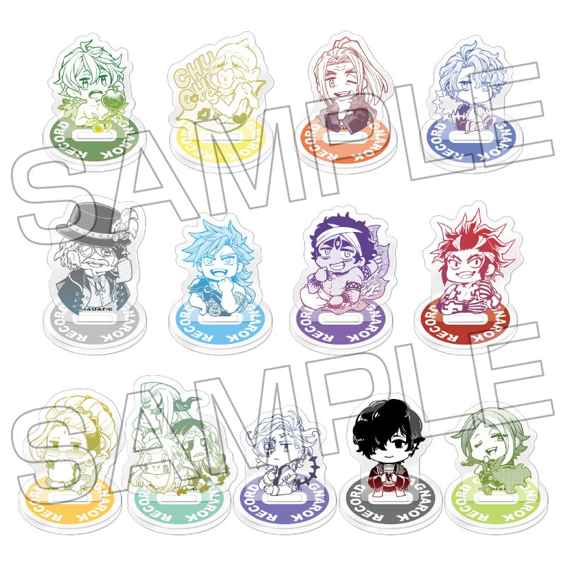 【ชุดครบเซ็ต】มหาศึกคนชนเทพ - สแตนดี้อะคริลิคตัวละครแบบมินิ <13 แบบ>