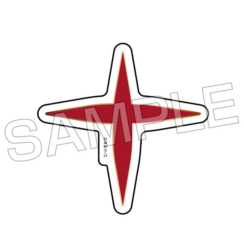 ฤทธิ์หมัดดาวเหนือ - สติกเกอร์โลโก้ Bloody Cross