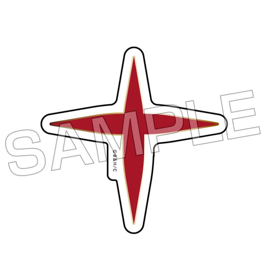 ฤทธิ์หมัดดาวเหนือ - สติกเกอร์โลโก้ Bloody Cross