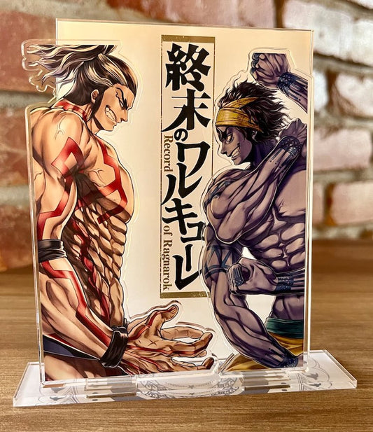 มหาศึกคนชนเทพ - สแตนดี้อะคริลิคลายหน้าปกหนังสือ【ไรเด็น ทาเมเอมอนvsศิวะ】