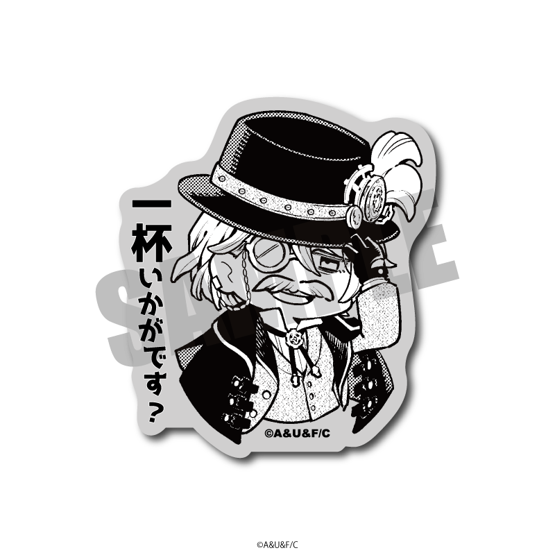 มหาศึกคนชนเทพ - สติกเกอร์ตัวละครแบบมินิ แจ็คเดอะริปเปอร์