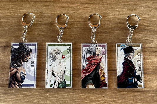 มหาศึกคนชนเทพ - พวงกุญแจอะคริลิค【มนุษย์】※สินค้าสุ่ม ＜4 แบบ＞