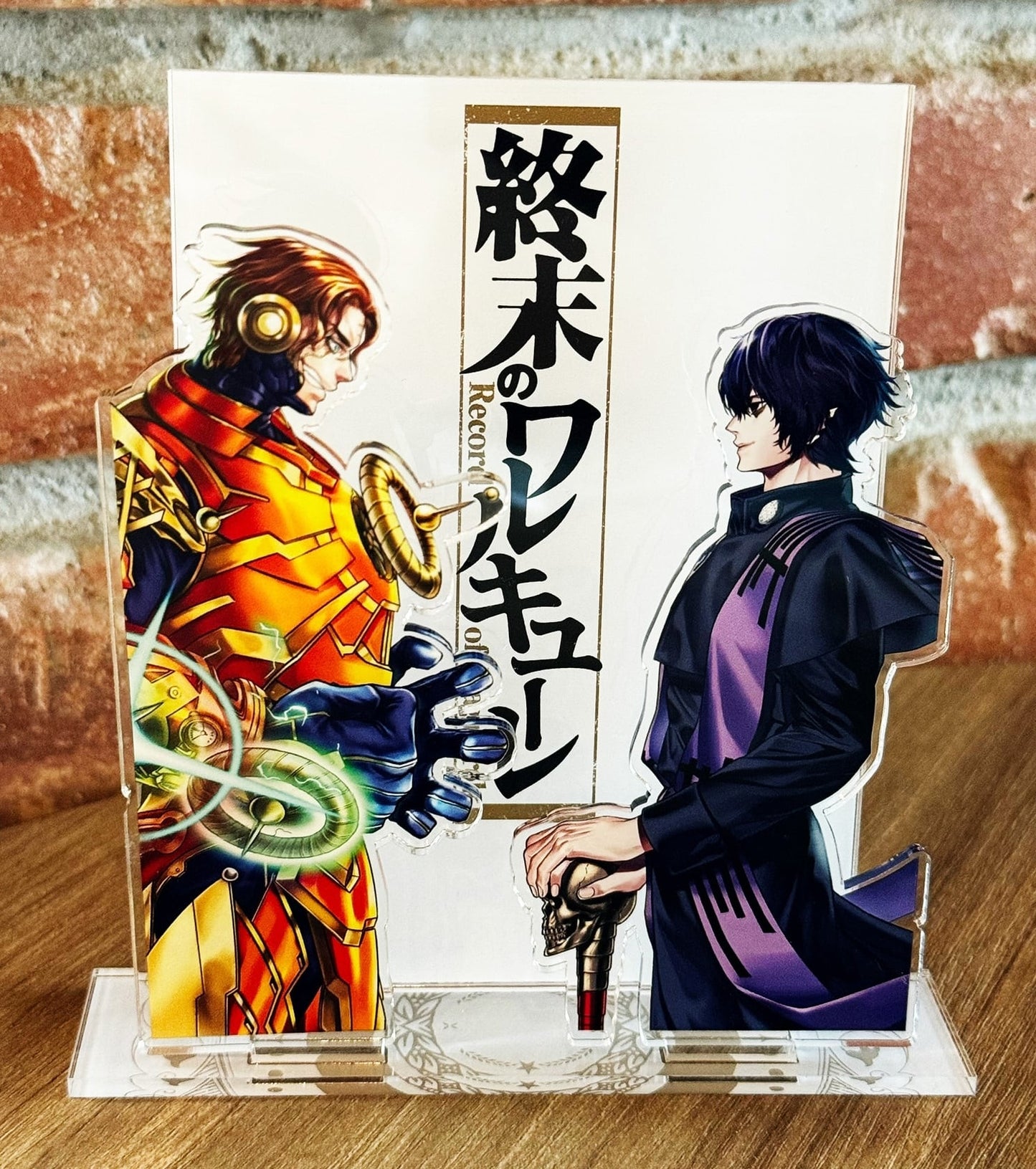 มหาศึกคนชนเทพ - สแตนดี้อะคริลิคลายหน้าปกหนังสือ 【นิโคลา เทสลา vs เบลเซบับ】