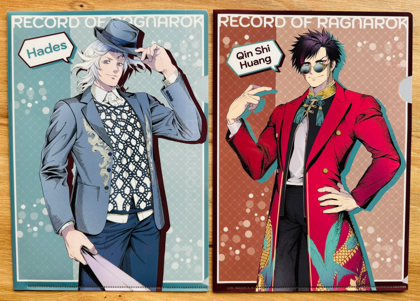 มหาศึกคนชนเทพ - ออฟช็อตคอลเลคชั่น แฟ้ม จิ๋นซีฮ่องเต้ vs ฮาเดส (2 แฟ้ม)