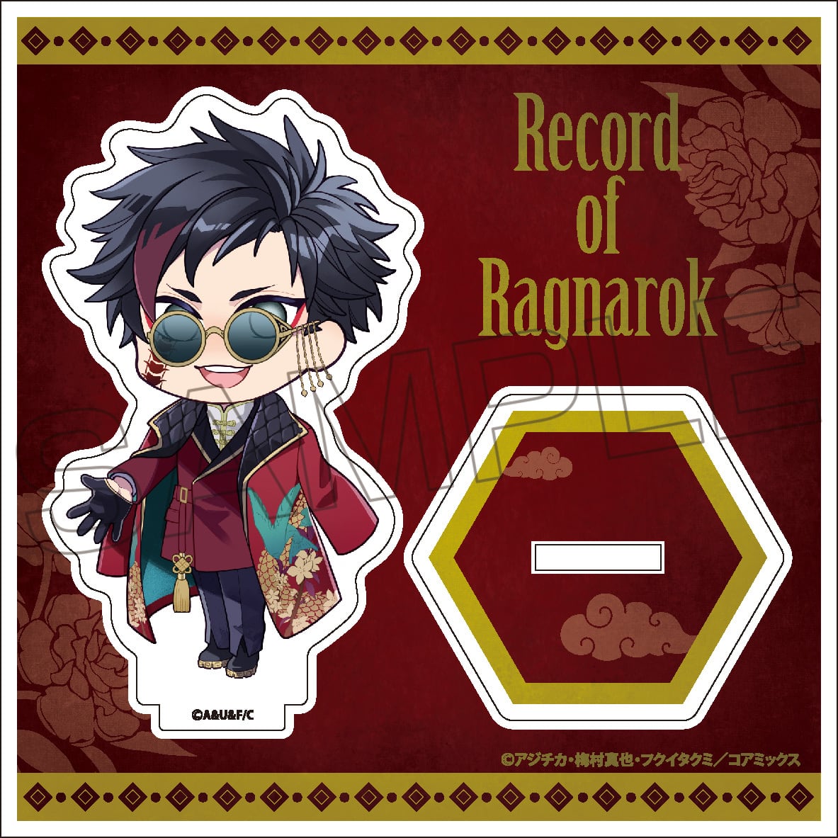 มหาศึกคนชนเทพ - เข็มกลัดสามทหารเสืออิเคเม็ง สแตนดี้อะคริลิค จิ๋นซีฮ่องเต้ Ver.ชุดสูท